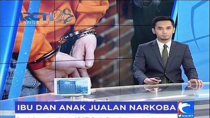 Demi Kebutuhan Hidup, Seorang Ibu dan Anak Nekat Jualan Narkoba