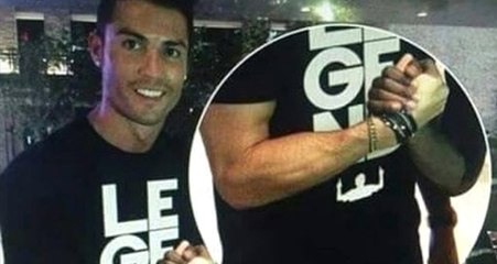 Cristiano Ronaldo, Fark Etmeden Messi Tişörtü Giydi