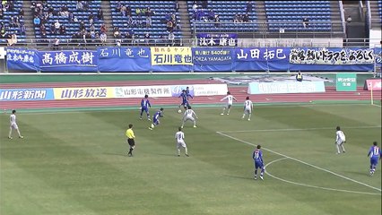 【公式】ハイライト：モンテディオ山形vsアビスパ福岡 明治安田生命Ｊ２リーグ 第5節 2017/3/26