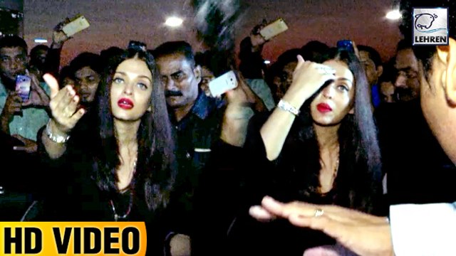 Aishwarya Rai SHOUTS At Media Photographers For Clicking Pictures Continuously