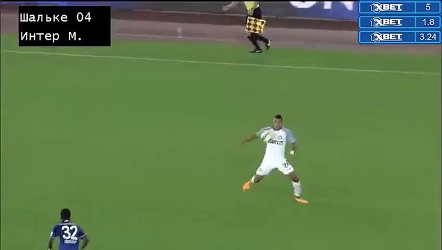 Jeison Murillo Goal HD 1-1 - Schalke 04 vs Inter Milan 21.07.2017