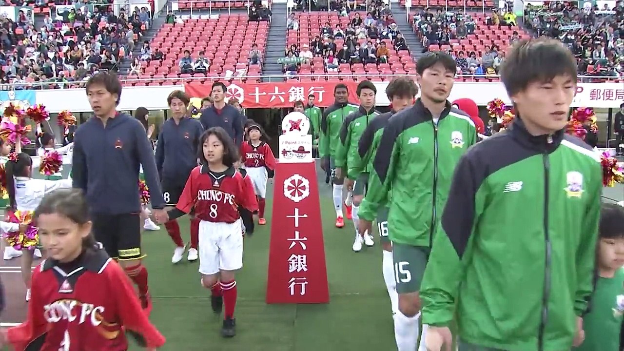 【公式】ハイライト：ＦＣ岐阜vsツエーゲン金沢 明治安田生命Ｊ２リーグ 第10節 2017/4/29