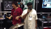 Bernard Purdie, Carmine Appice and Elena Bonomo Jam at NAMM 2017