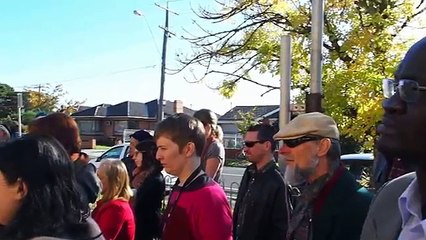 Wurundjeri Elder Uncle Bill Nicholson performed smoking ceremony As part of Reconciliation