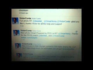 Omar Henry To Victor Conte & Trainer David Ali: Thanks For The PED's