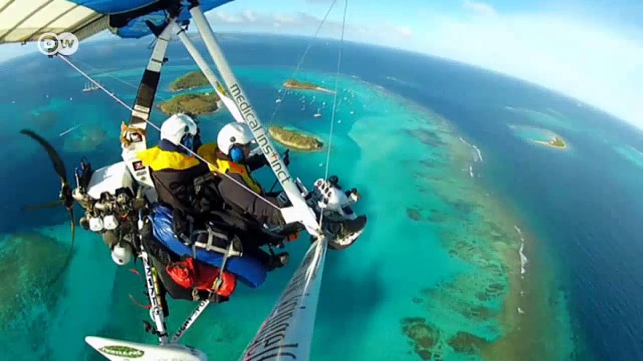 Im fliegenden Motorrad um die Welt | Euromaxx