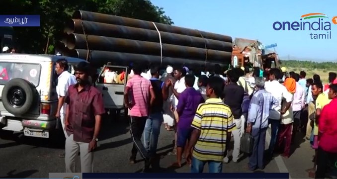 4 Persons Death in Lorry Accident-Oneindia Tamil