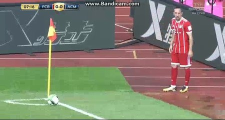 Robert Lewandowski Super Herader Chance HD - Bayern Munich 0-0 Milan - 22.07.2017 HD