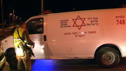 Video herunterladen: At least 3 Israeli civilians killed and one injured in West Bank stabbing attack