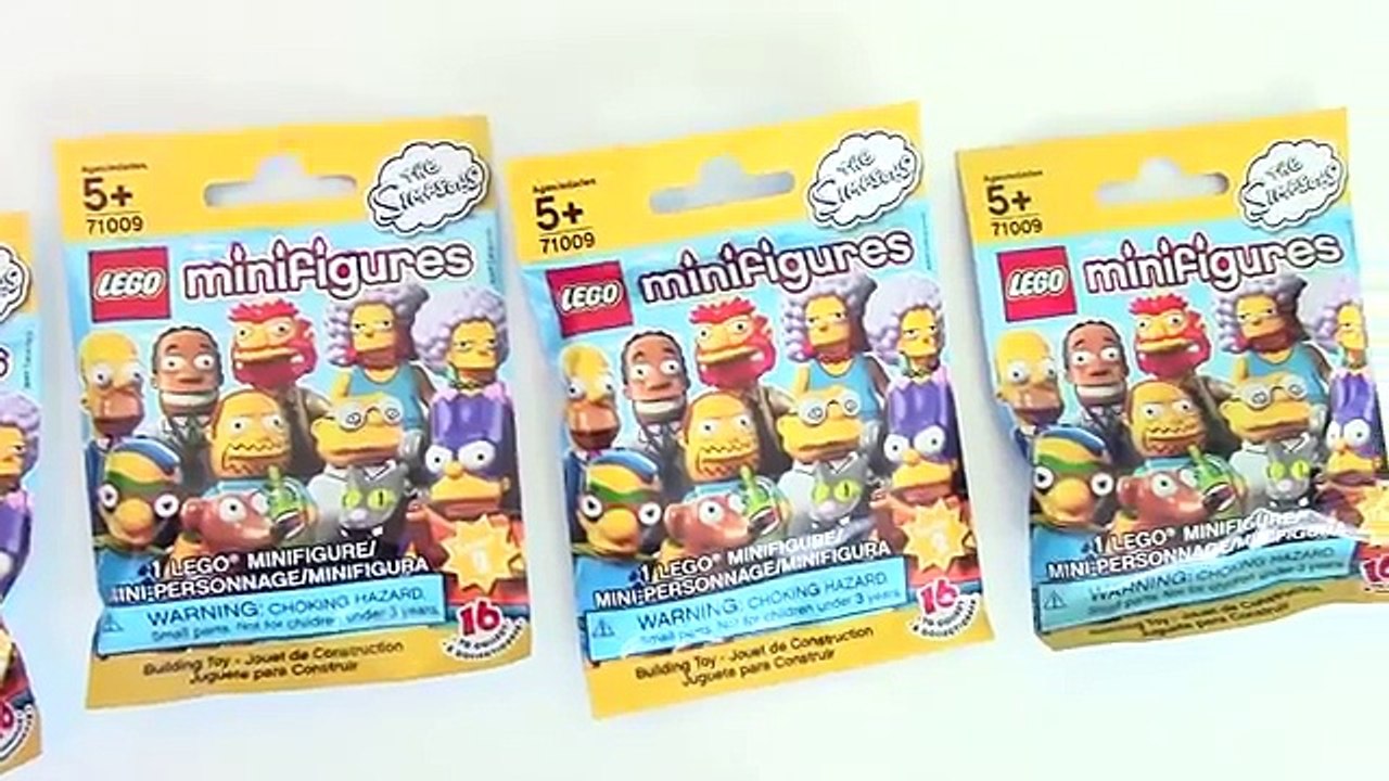 LEGO Minifigures The Simpsons Series 2 - 16 pack opening!