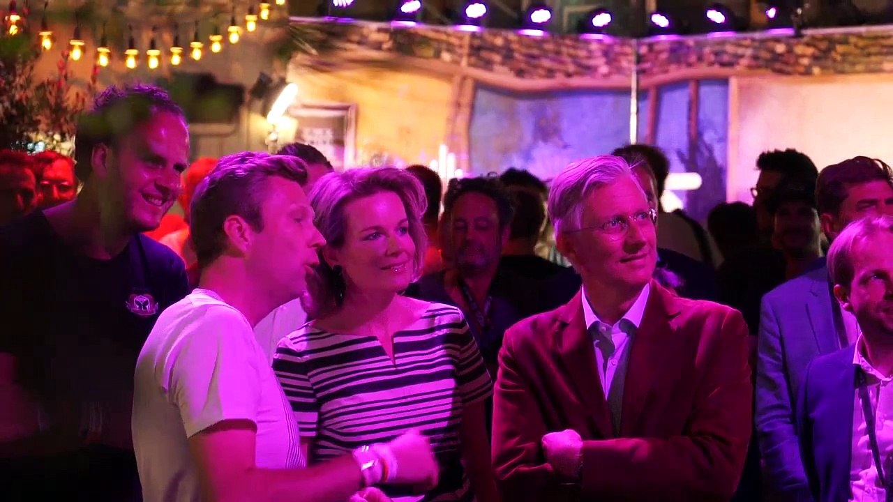 Le roi Philippe et la reine Mathilde à Tomorrowland