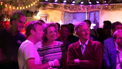 Le roi Philippe et la reine Mathilde à Tomorrowland