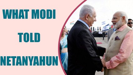 Download Video: Benjamin Netanyahu accidentally reveals what PM Modi told him | Oneindia News