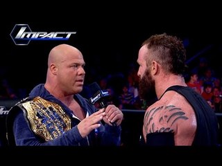 Kurt Angle Addresses Eric Young About His Change in Attitude.. (Apr. 17, 2015)