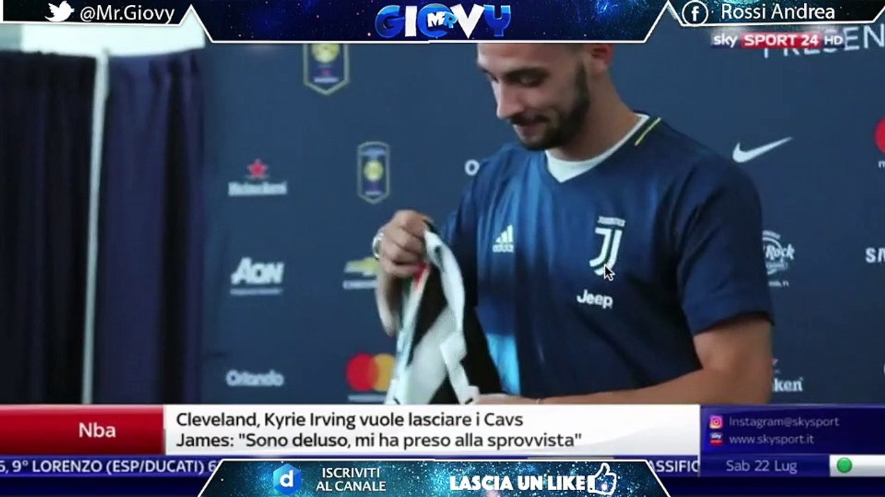 Mattia De Sciglio prime parole da Juventino e presentazione