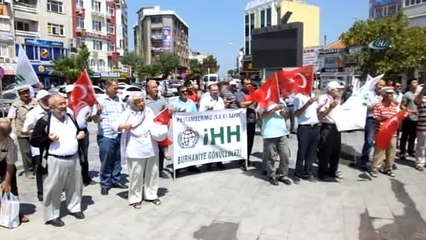 Burhaniye'de Mescidi Aksa'ya Sahip Çık Mitingi Yapıldı