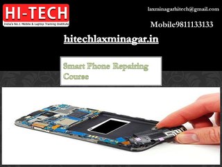 Hi Tech is Offering Goal Maker Laptop Repairing Course in Laxmi Nagar, Delhi