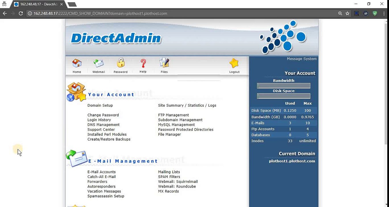 How to create a catch-all email account in DirectAdmin