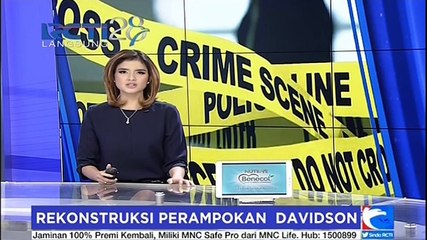 Rekonstruksi Perampokan Davidson di SPBU Daan Mogot