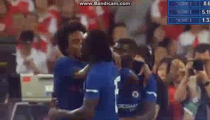 Willian Goal HD - Chelsea 1-0 Arsenal - 22.07.2017 HD