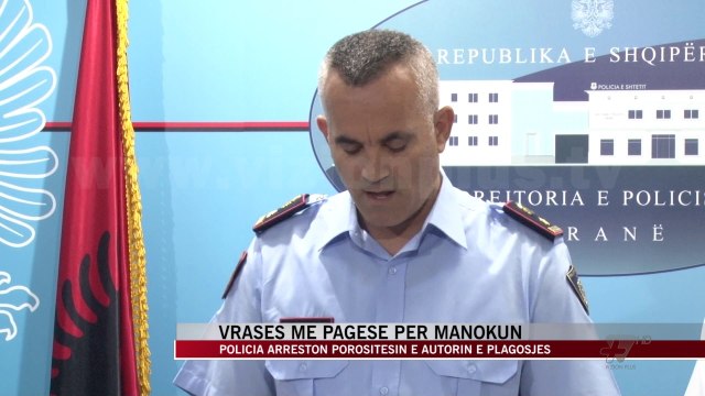 Vrasës me pagesë për Manokun, policia arreston porositësin - News, Lajme - Vizion Plus