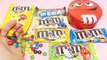 M&Ms Mega Compilation, Blue & Green Crispy M&Ms, Peanut, Milk Chocolate, Almond M&Ms