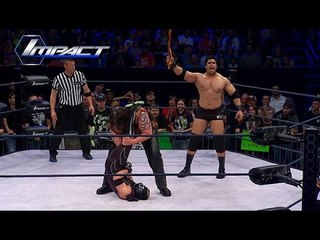 Who Will be James Storm's Tag Team Partner? Khoya, Manik and Abyss Face Off (Apr. 10, 2015)