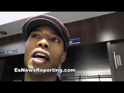 caron butler im in mayweather corner