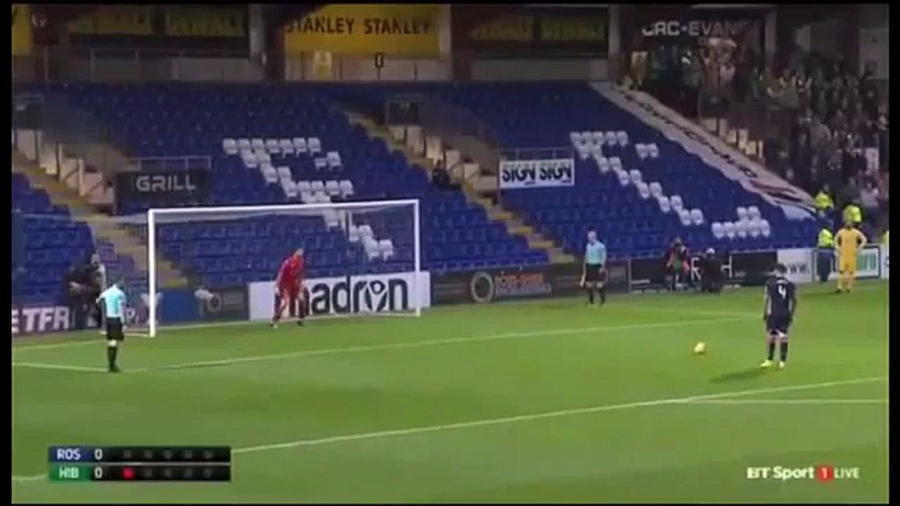 Ross County 0:0 Hibernian (Scottish League Cup. 21 July 2017)