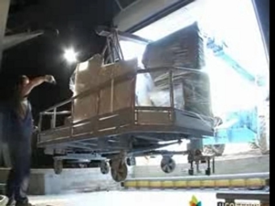 Arrivée des véhicules attraction 2008