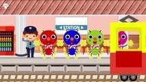 むしむしくん ❤ 列車のアニメーション ❤ 子供向けアニメ ❤ 赤ちゃん泣き止む！❤ Train animation for kids