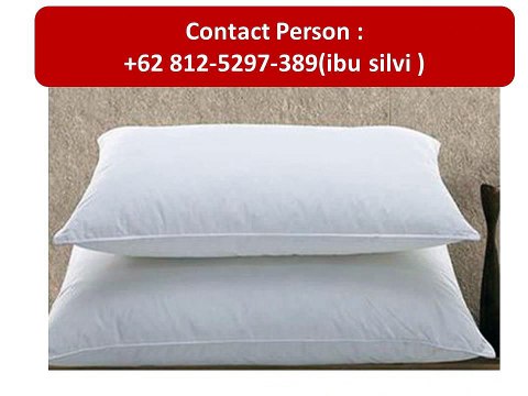 +62 812-5297-389(Tsel), PROMO DISKON!!!, Grosir Bantal Motel Banjarmasin, Bantal Motel Pontianak