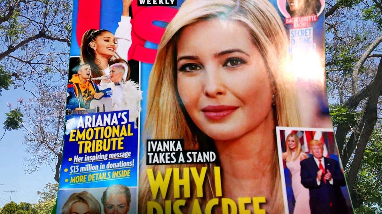 US Weekly Magazine Cover June 19 2017 Ivanka Trump Ariana