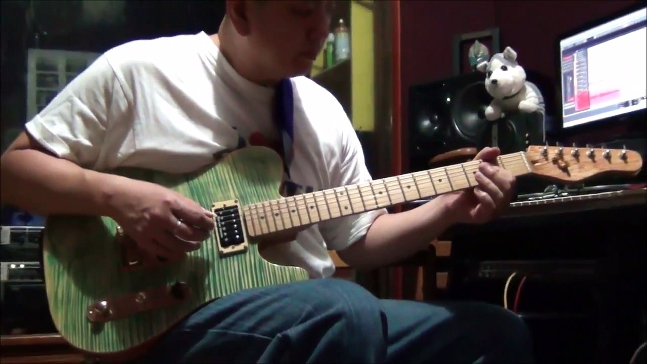 The Top Guitars - Custom Tele Seymour Duncan Sh2n Jazz Pickup Guitar