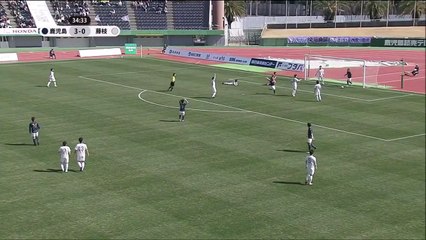 【公式】ゴール動画：五領 淳樹（鹿児島）36分 鹿児島ユナイテッドＦＣvs藤枝ＭＹＦＣ 明治安田生命Ｊ３リーグ 第1節 2017/3/11
