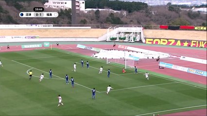【公式】ゴール動画：田村 翔太（福島）60分 アスルクラロ沼津vs福島ユナイテッドＦＣ 明治安田生命Ｊ３リーグ 第2節 2017/3/18
