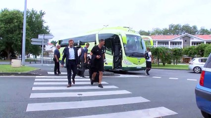 Le déplacement à Biarritz avec les Verts