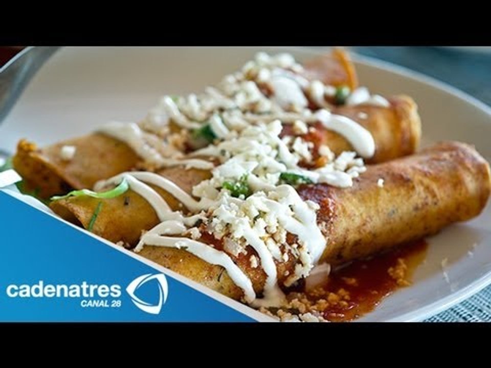 Enfrijoladas / Cómo hacer enfrijoladas / comida mexicana