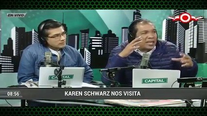 Karen Schwarz no descarta volver a ser conductora de Espectáculos