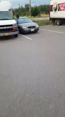 Stealing Gas From a Truck