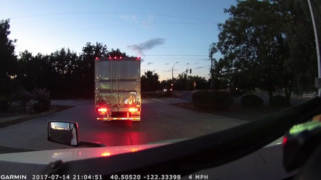 Man Gets Knocked out by Trucker