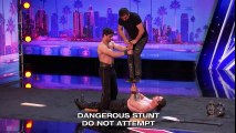 Azeri Brothers bring their danger act to AGT - America’s Got Talent 2017