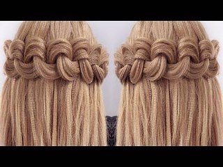 Easy Hairstyle Tutorial Big Loop Braids