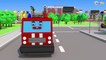 The Tow Truck with Car Friends - Service Vehicles Cartoons for children 3D - Cars & Trucks Stories