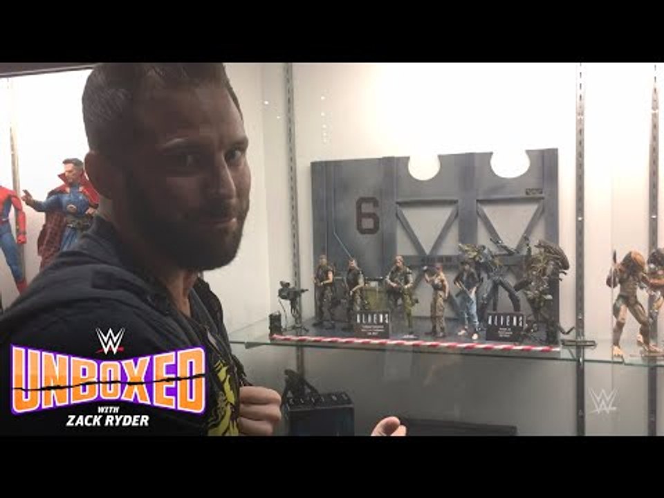 Zack Ryder visits the NECA booth at San Diego Comic-Con International- WWE Unboxed with Zack Ryder.