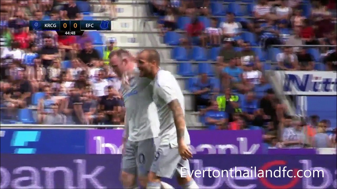 highlight Genk vs everton 22/07/2017