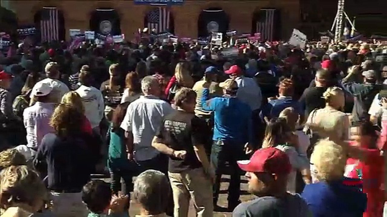 HUGE Crowd to see Donald Trump in Virginia Beach, VA 10/22/16