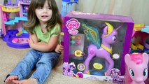 Cristal relation amicale est est est petit la magie Magie mon palais poney Princesse éclat jouets crépuscule mlp