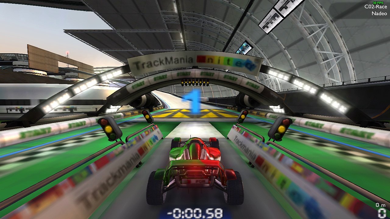 TrackMania Nations Forever Random Gameplay