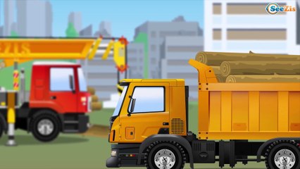 Le Camion Benne Curieux et ACCIDENTS dessin animé - 40 MIN Compil | Dessins animés en francais